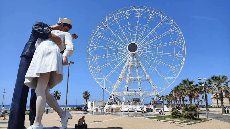 Embracing Peace Statue