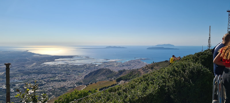 Punto panoramic e tramonto Erice